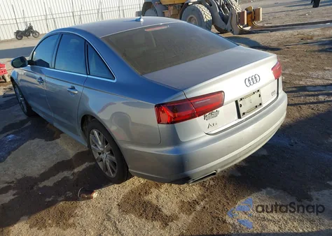 2016 Audi A6 2.0T Premium Plus из США, поврежденный, VIN WAUGFAFC5GN014734